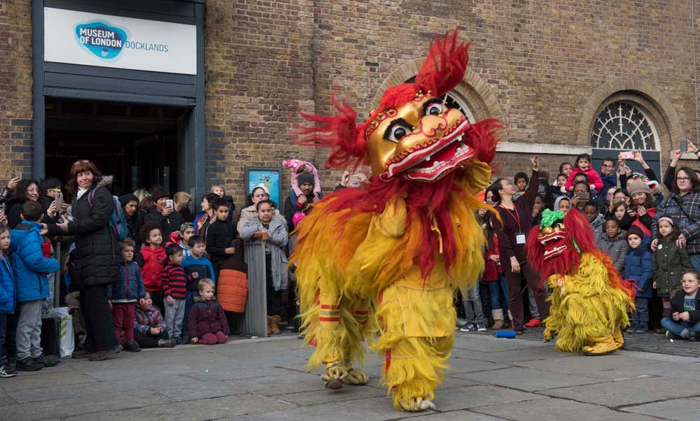 Lunar New Year The Lion Dance Museum of London Docklands